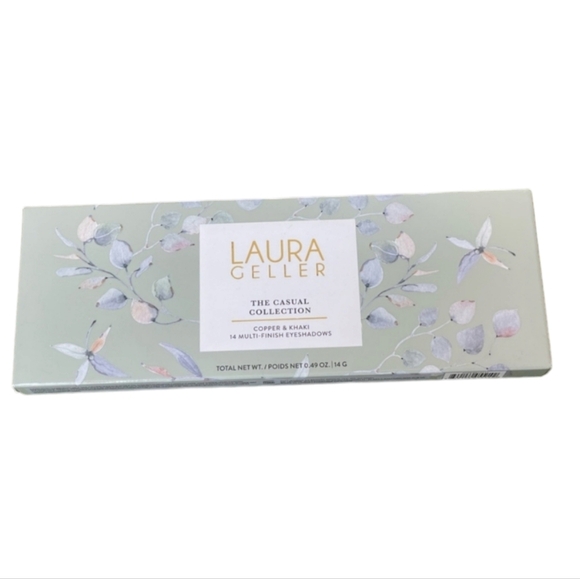 Laura Geller Casual Collection Copper & Khaki Eyeshadow Palette NEW - Picture 3 of 4